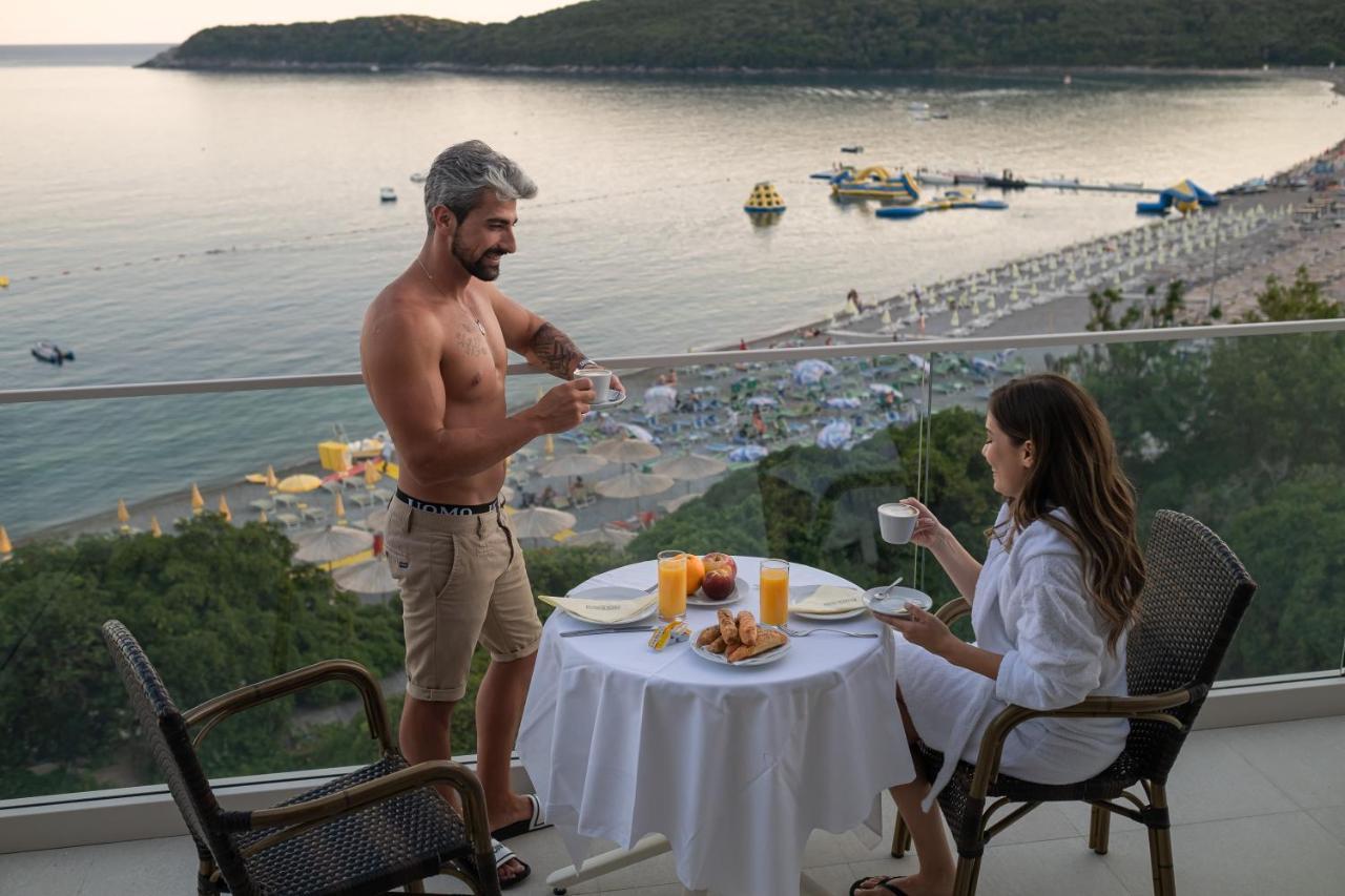 Poseidon The Beach Hotel Будва Экстерьер фото